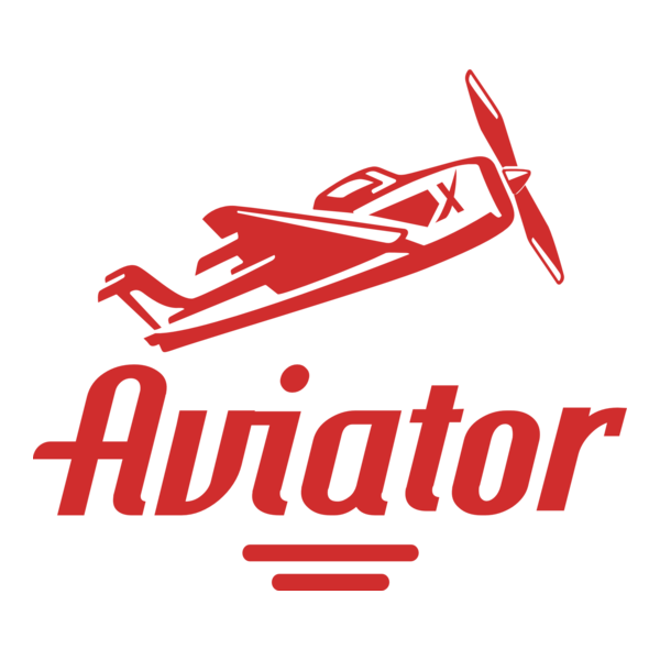 Aviator crash oyununun qırmızı təyyarə loqosu
